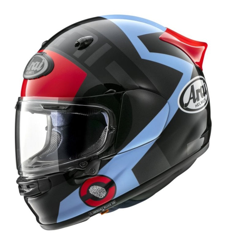 ARAI QUANTIC SPACE AZUL / NEGRO / ROJO