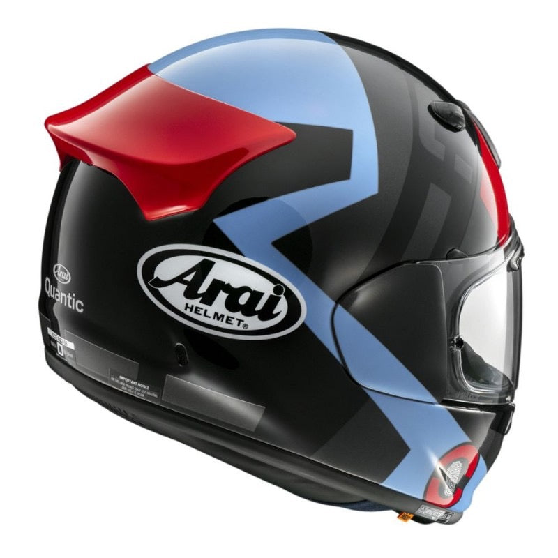 ARAI QUANTIC SPACE AZUL / NEGRO / ROJO