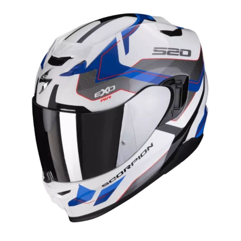 SCORPION EXO-520 EVO AIR ELAN BLANCO / AZUL