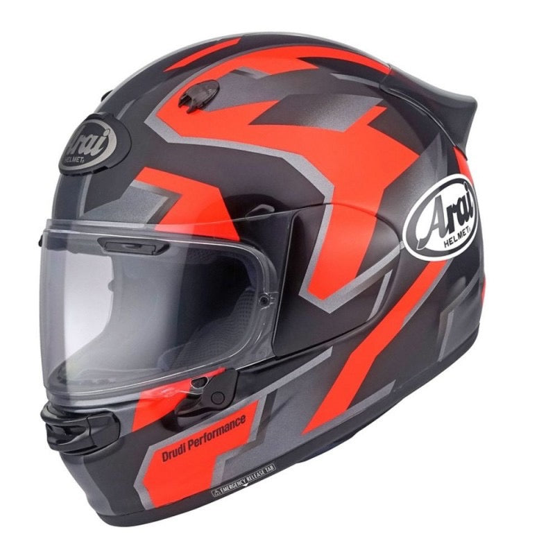 ARAI QUANTIC ROBOTIK ROJO / NEGRO