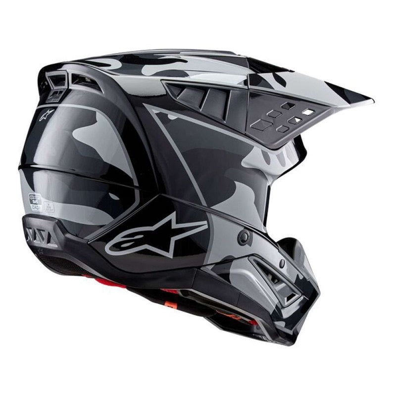 ALPINESTARS S-M5 ROVER 2 NEGRO / PLATA BRILLANTE