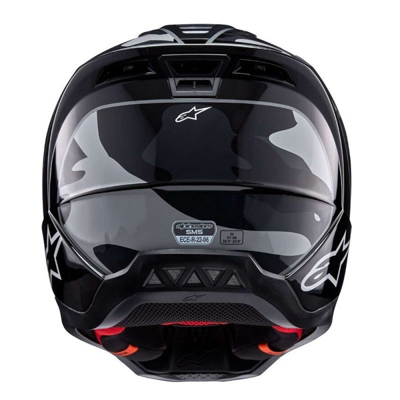 ALPINESTARS S-M5 ROVER 2 NEGRO / PLATA BRILLANTE