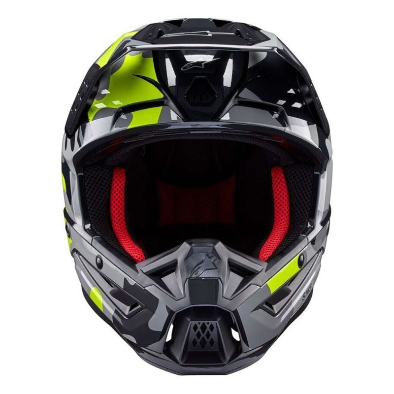 ALPINESTARS S-M5 ROVER 2 GRIS OSCURO / AMARILLO FLUO BRILLANTE