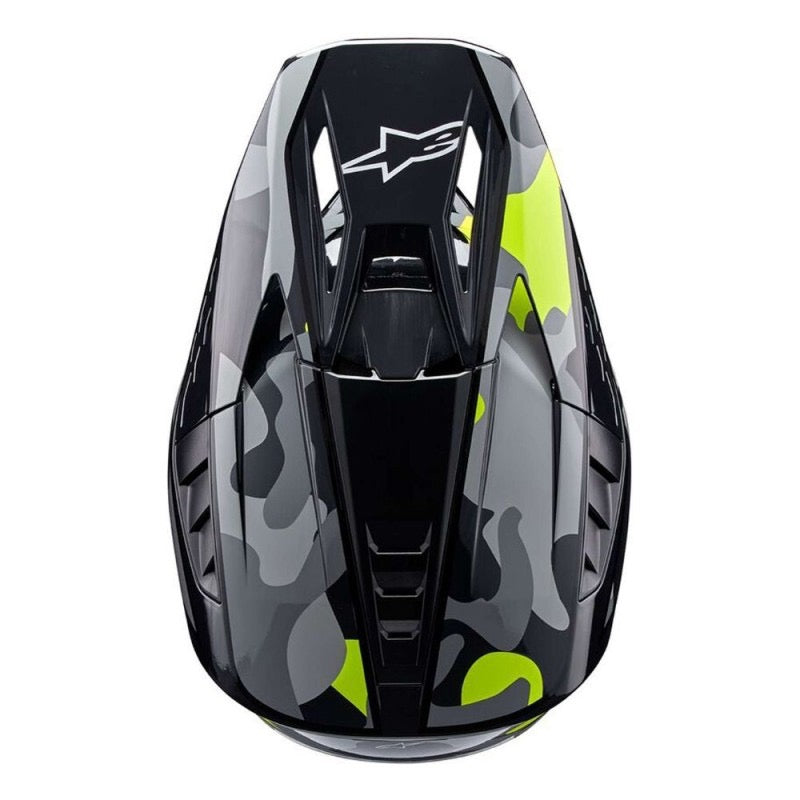 ALPINESTARS S-M5 ROVER 2 GRIS OSCURO / AMARILLO FLUO BRILLANTE