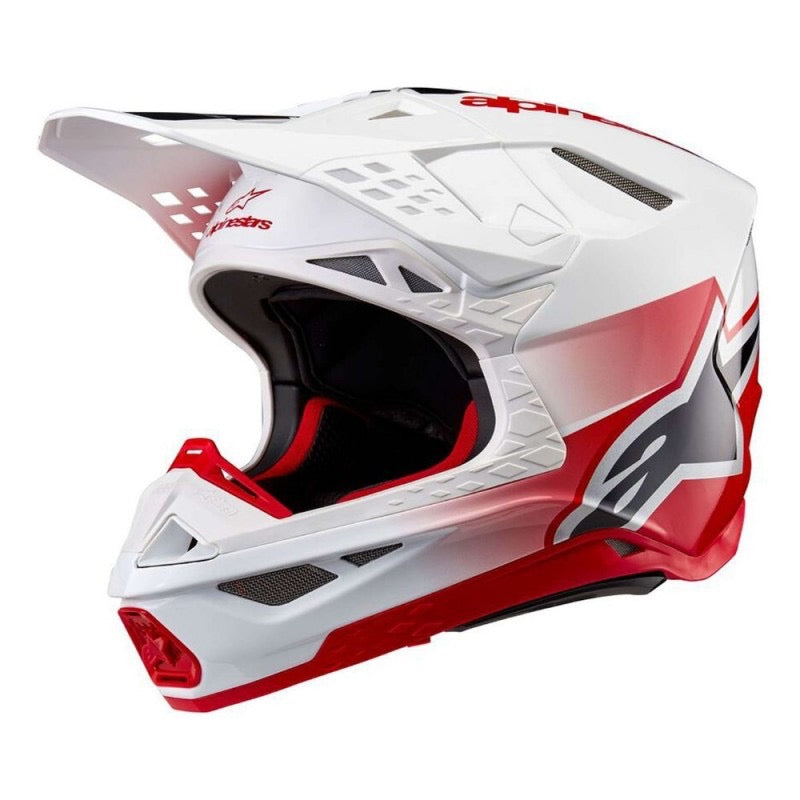 ALPINESTARS SUPERTECH S-M10 UNITE ROJO / BLANCO BRILLANTE