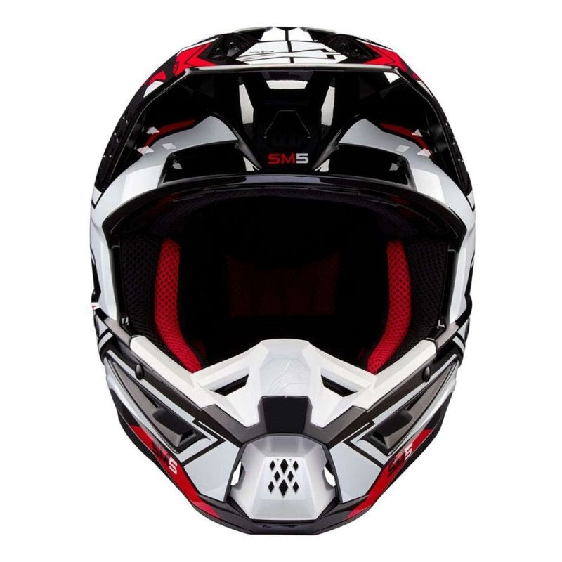 ALPINESTARS S-M5 ACTION 2 NEGRO / BLANCO / ROJO BRILLANTE