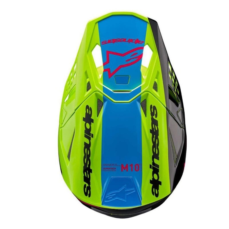 ALPINESTARS SUPERTECH S-M10 UNITE AMARILLO FLUO / NEGRO / DIVA ROSA BRILLANTE