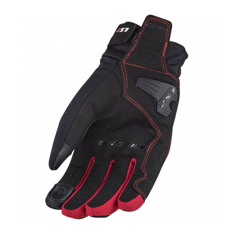 LS2 JET 2 LADY NEGRO / ROJO