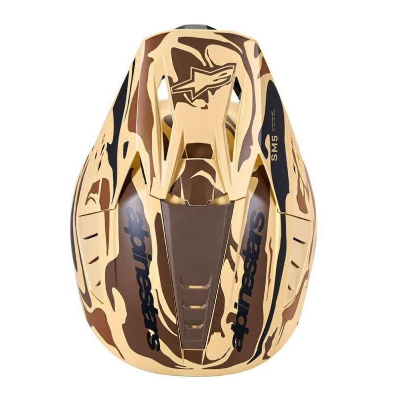 ALPINESTARS S-M5 MINERAL MARRÓN OSCURO / KANGAROO MATE