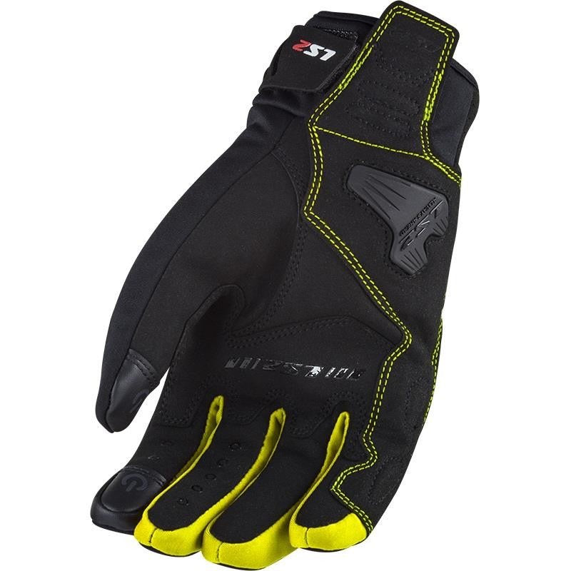 LS2 JET 2 NEGRO / AMARILLO FLUOR