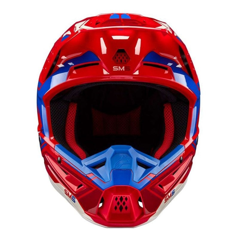 ALPINESTARS S-M5 ACTION 2 ROJO BRILLANTE / AZUL