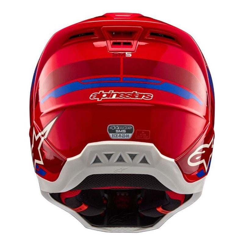 ALPINESTARS S-M5 ACTION 2 ROJO BRILLANTE / AZUL