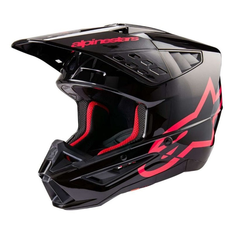 ALPINESTARS S-M5 CORP NEGRO / DIVA ROSA BRILLANTE