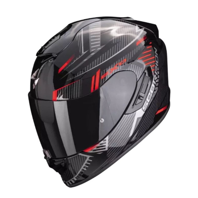 SCORPION EXO-1400 EVO AIR SHELL NEGRO / ROJO