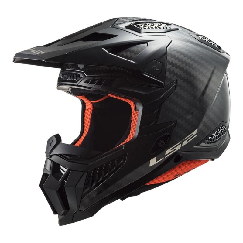 LS2 MX703 C X-FORCE SOLID CARBONO BRILLANTE