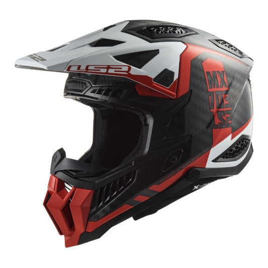 LS2 MX703 C X-FORCE VICTORY ROJO / BLANCO