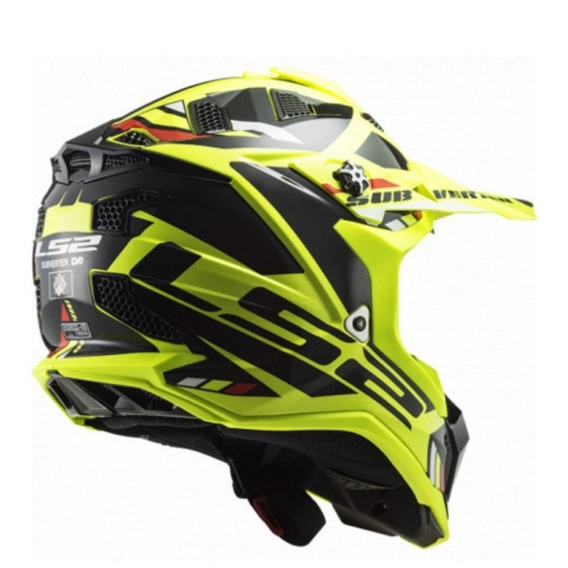 LS2 MX700 SUBVERTER EVO STOMP AMARILLO FLUOR / NEGRO