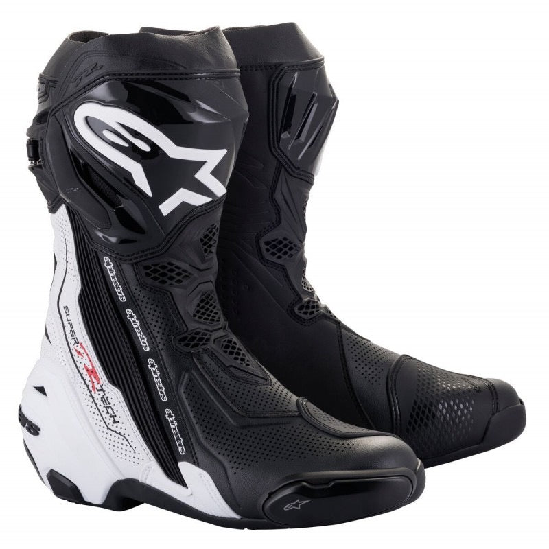 ALPINESTARS SUPERTECH R VENTILADO NEGRO / BLANCO