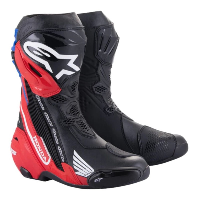 ALPINESTARS HONDA SUPERTECH R NEGRO / ROJO BRILLANTE / AZUL