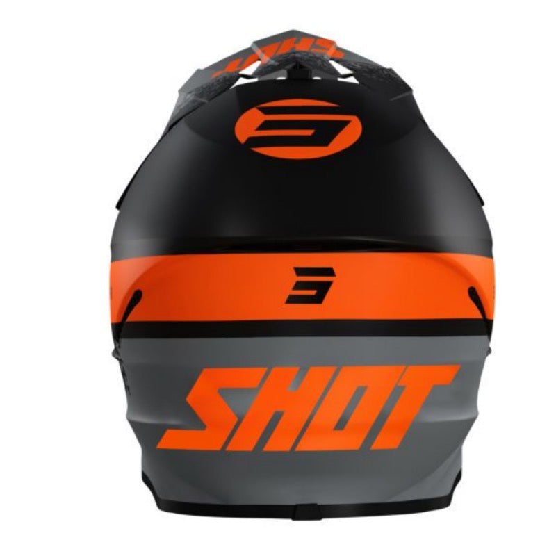 SHOT FURIOUS ROLL MATT NEGRO / NARANJA