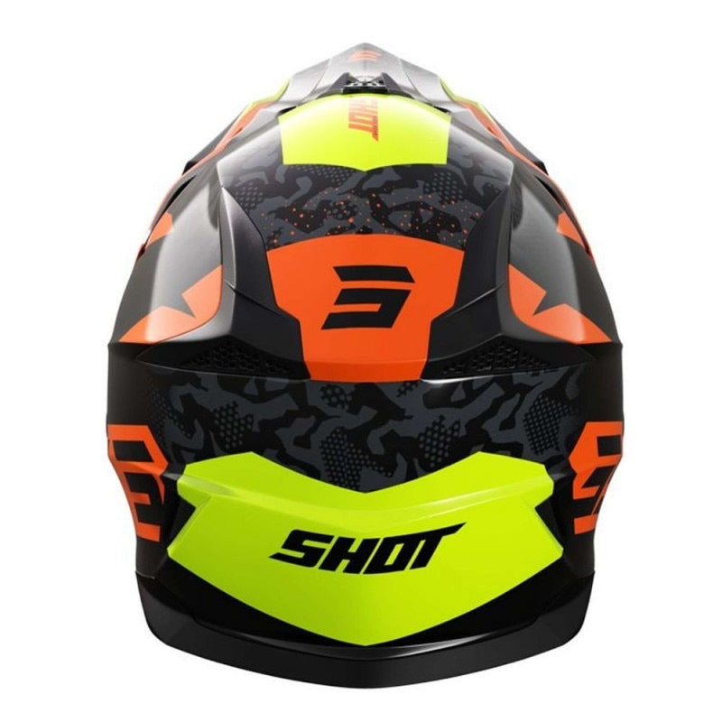 SHOT PULSE AIRFIT NEGRO / AMARILLO NEÓN / NARANJA BRILLANTE