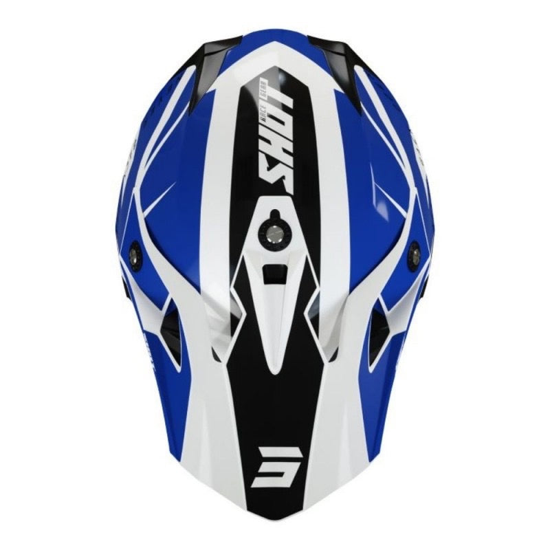 SHOT PULSE REVENGE GLOSSY BLANCO / AZUL / NEGRO