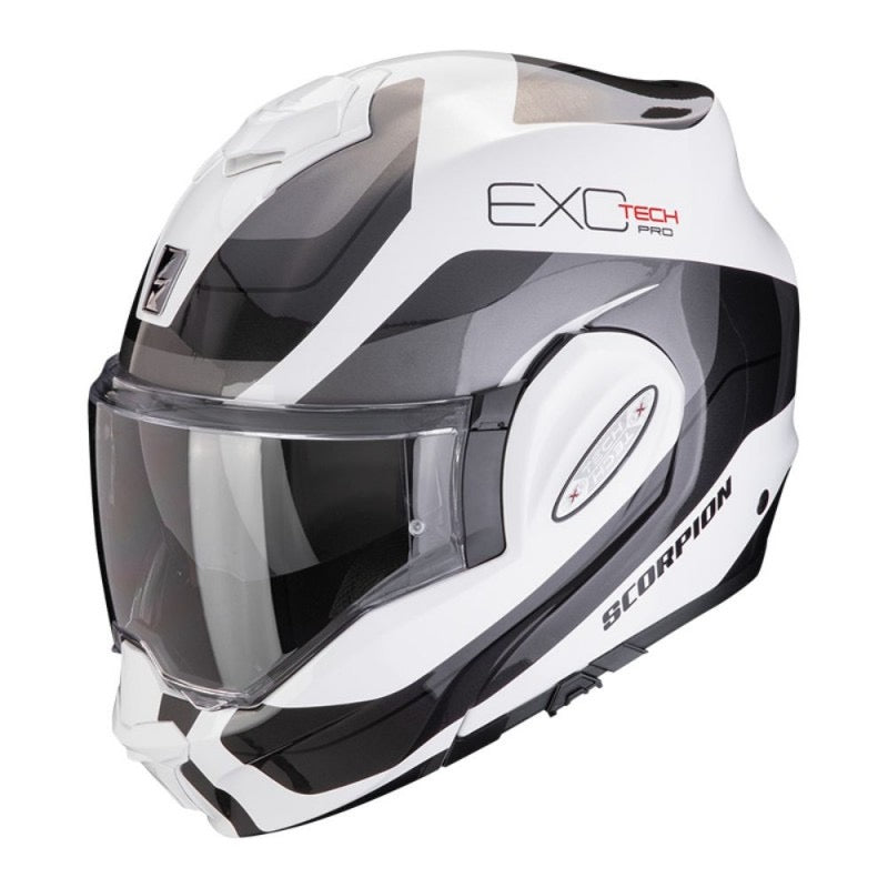 SCORPION EXO-TECH EVO PRO COMMUTA BLANCO / PLATA