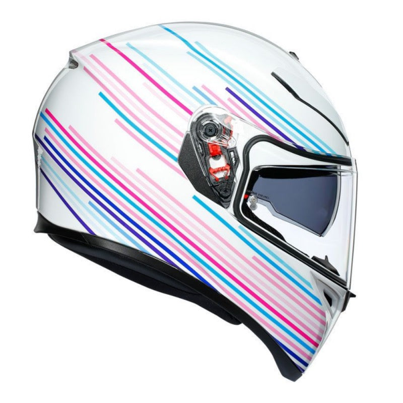 AGV K-3 SV MULTI MPLK SAKURA BLANCO / VIOLETA