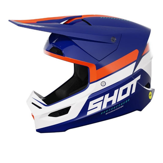 SHOT RACE IRON AZUL / NARANJA BRILLANTE