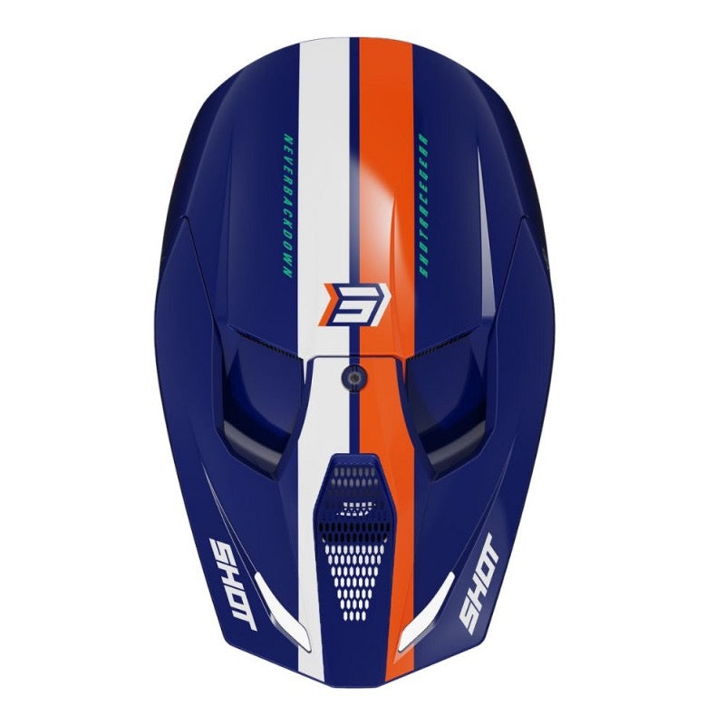 SHOT RACE IRON AZUL / NARANJA BRILLANTE