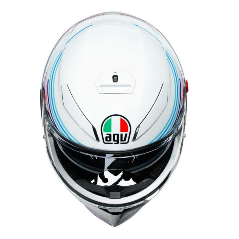 AGV K-3 SV MULTI MPLK SAKURA BLANCO / VIOLETA