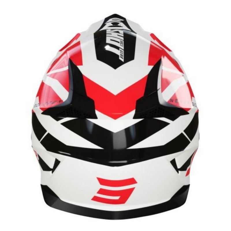 SHOT PULSE REVENGE GLOSSY BLANCO / ROJO / NEGRO