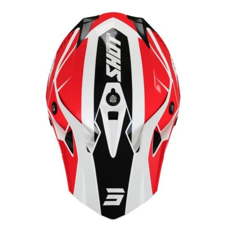 SHOT PULSE REVENGE GLOSSY BLANCO / ROJO / NEGRO