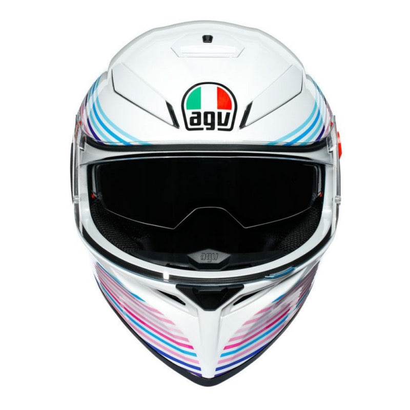 AGV K-3 SV MULTI MPLK SAKURA BLANCO / VIOLETA