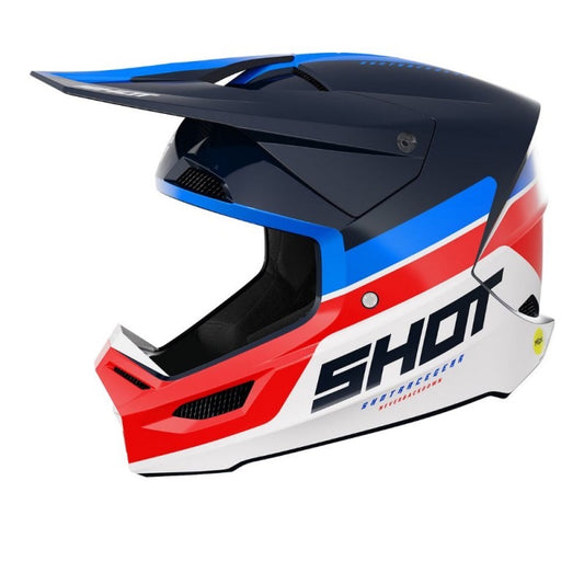 SHOT RACE IRON AZUL / ROJO BRILLANTE