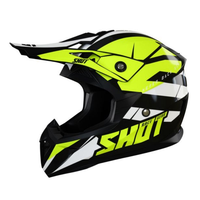 SHOT PULSE REVENGE GLOSSY NEGRO / NEON / AMARILLO / BLANCO