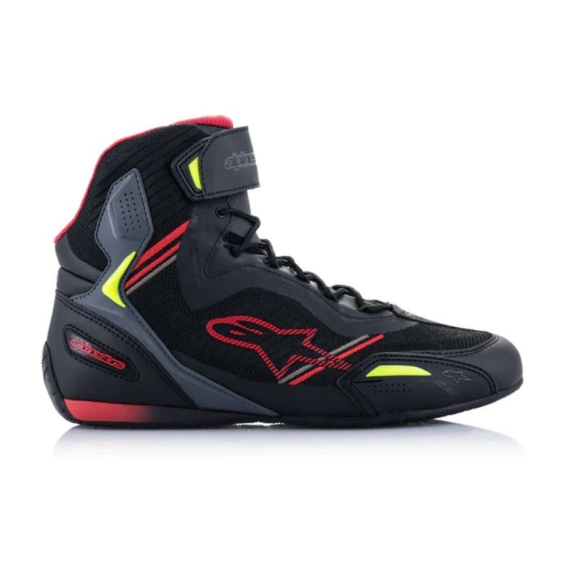 ALPINESTARS FASTER-3 RIDEKNIT NEGRO / ROJO / AMARILLO FLUOR