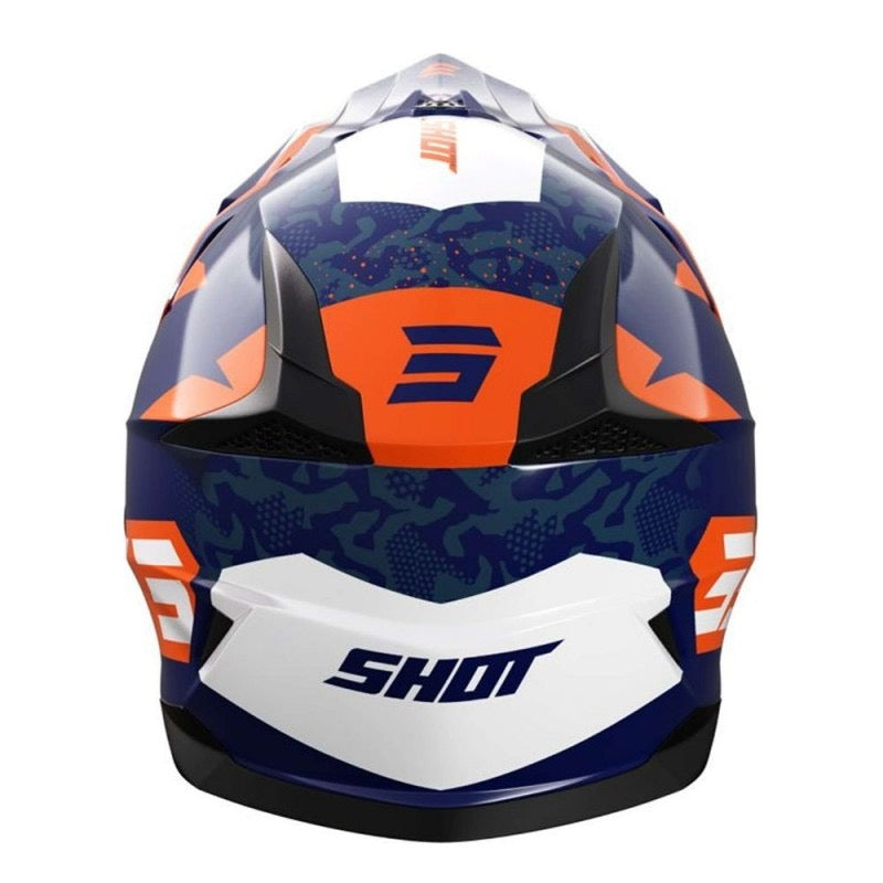 SHOT PULSE AIRFIT AZUL / BLANCO / NARANJA BRILLANTE