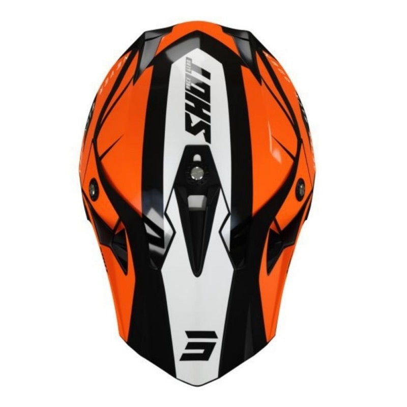 SHOT PULSE REVENGE GLOSSY NEGRO / NARANJA / BLANCO