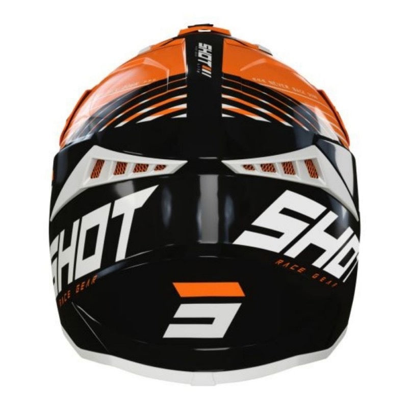 SHOT FURY GLOSSY NEGRO / NEON / NARANJA