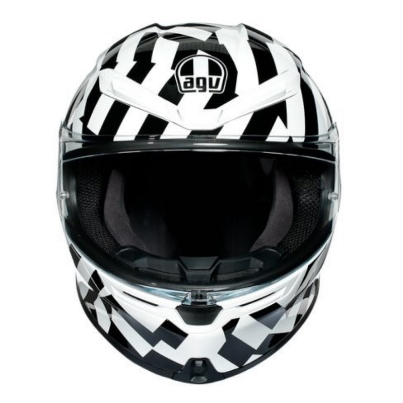 AGV K6 MULTI MPLK SECRET NEGRO / BLANCO