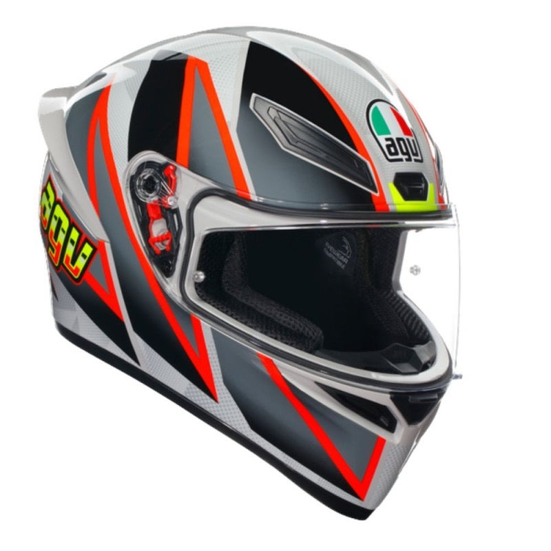 AGV K1 S E2206 BLIPPER GRIS / ROJO