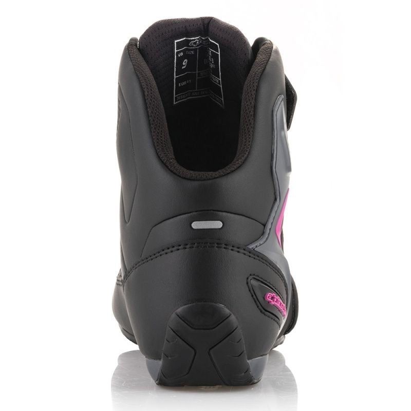 ALPINESTARS STELLA FASTER 3 DRYSTAR NEGRO / GRIS OSCURO / FUCSIA