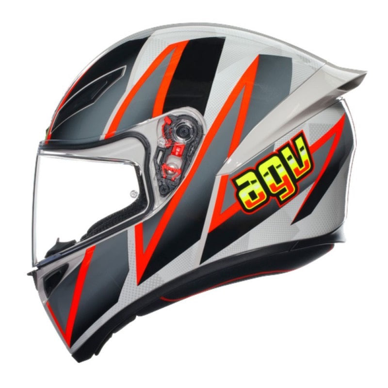 AGV K1 S E2206 BLIPPER GRIS / ROJO