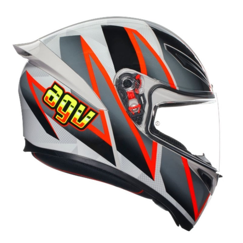 AGV K1 S E2206 BLIPPER GRIS / ROJO