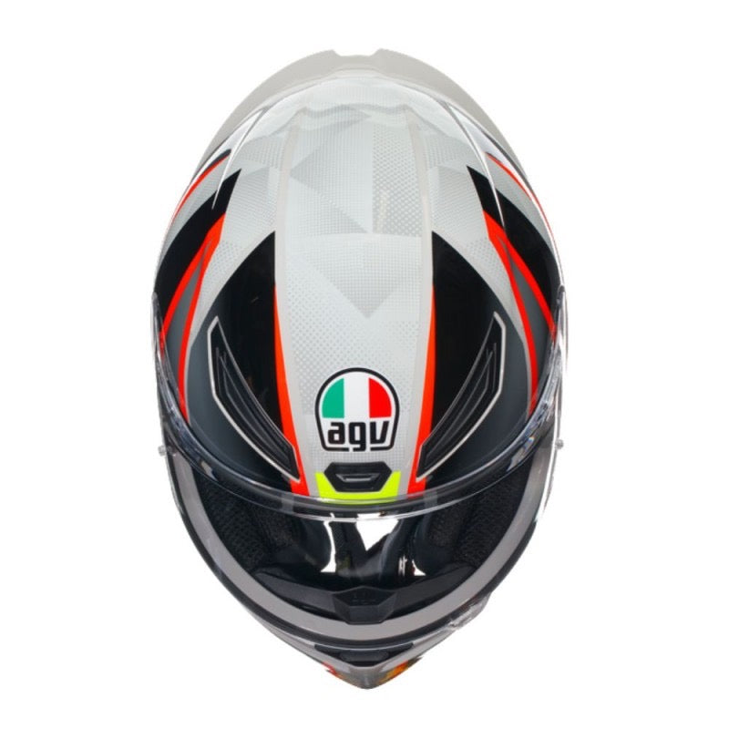 AGV K1 S E2206 BLIPPER GRIS / ROJO