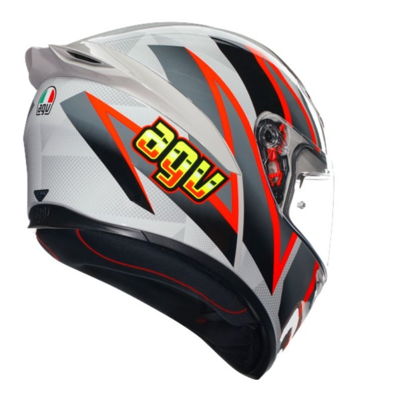 AGV K1 S E2206 BLIPPER GRIS / ROJO