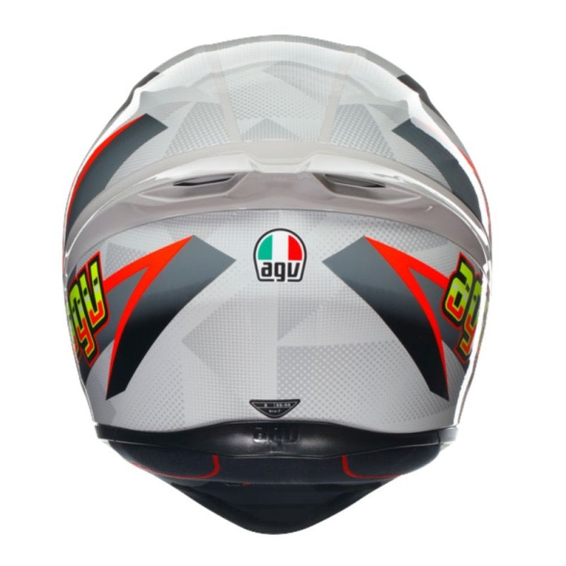 AGV K1 S E2206 BLIPPER GRIS / ROJO