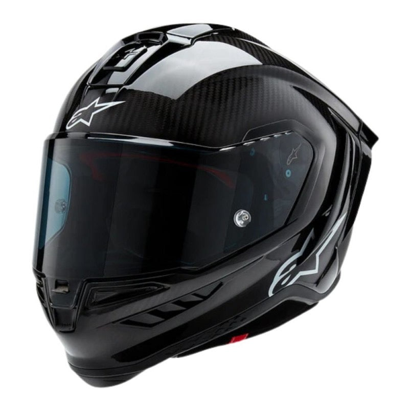 ALPINESTARS SUPERTECH R10 SOLID ECE06/DOT/FIM NEGRO CARBONO MATE & BRILLANTE