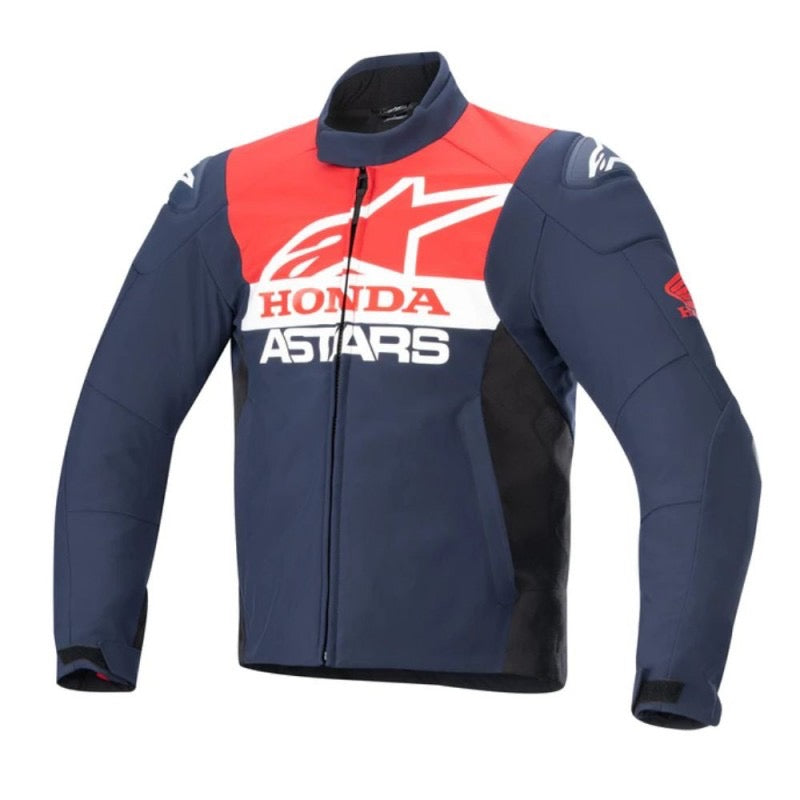 ALPINESTARS HONDA SMX WATERPROOF SOFTSHELL NAVY NIGHT / NEGRO / ROJO BRILLANTE